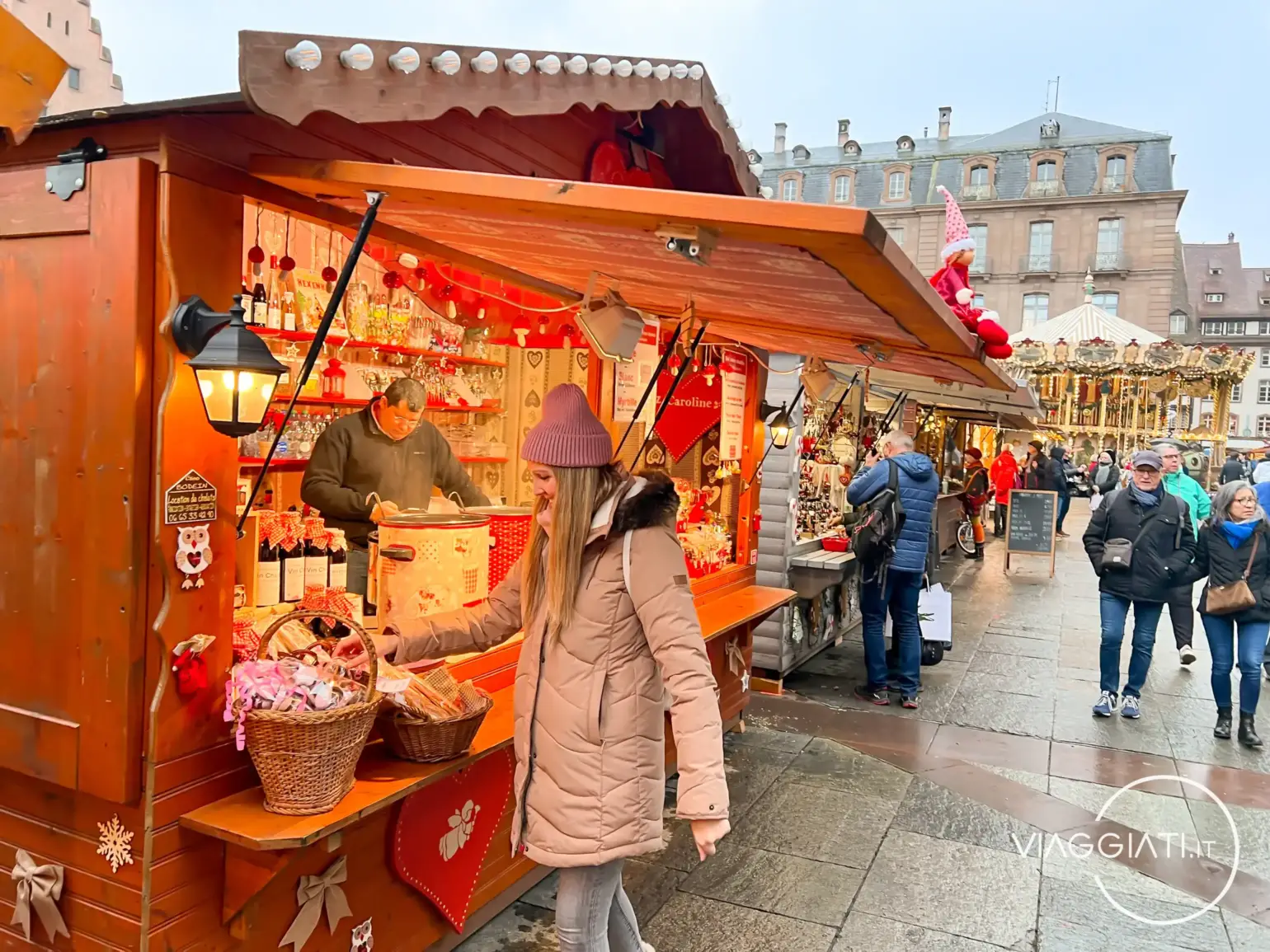 Mercatino di Natale di Place du Château a Strasburgo