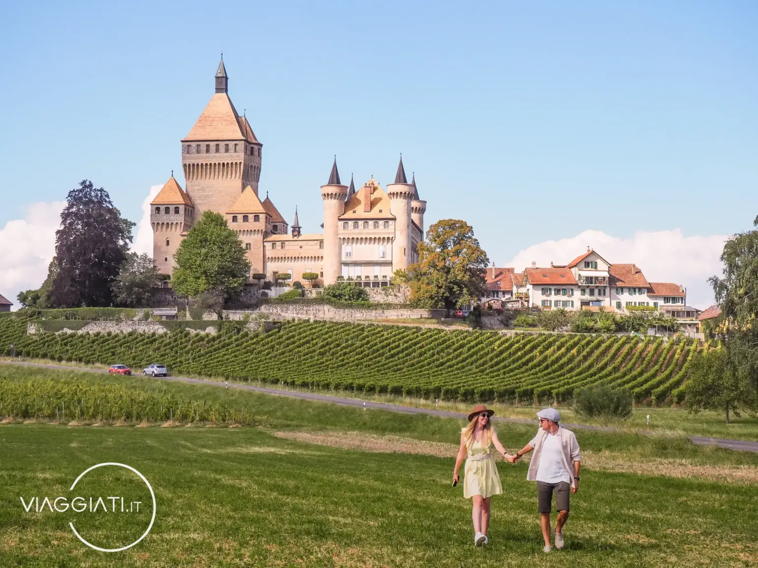 Castello di Vufflens - Grand Tour of Switzerland in auto dalla Spagna