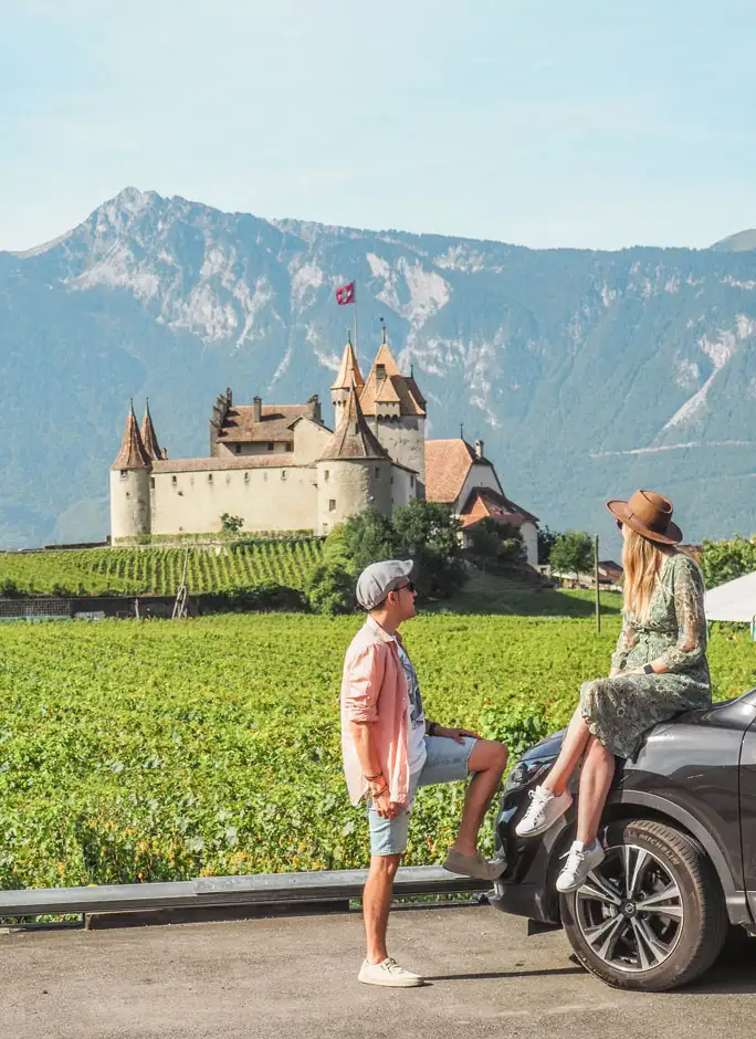 Grand Tour of Switzerland in auto