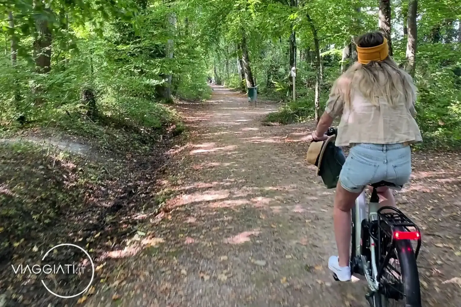 In bicicletta lungo il lago di Murten