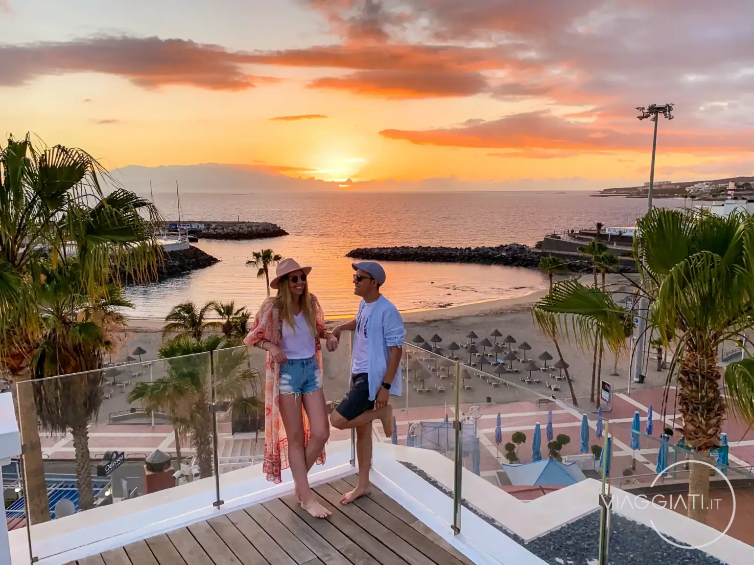 Vista dal Flamingo Beach Mate | Alloggio per Tenerife in 7 giorni