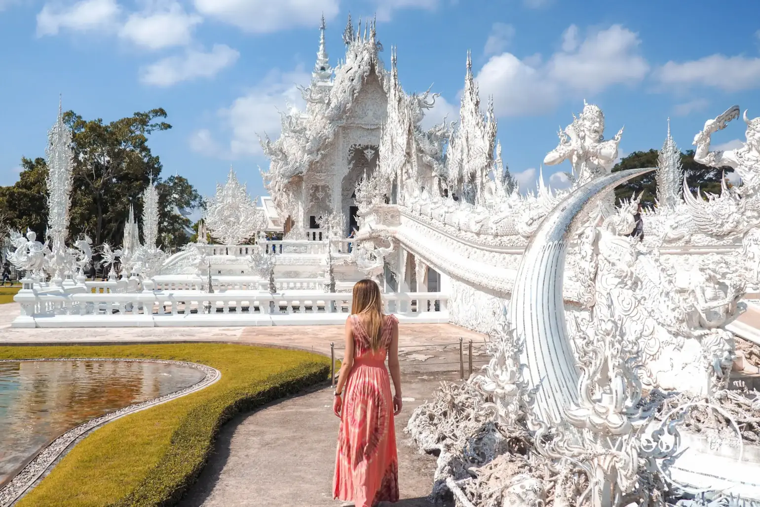 Wat Rong Khun o Tempio Bianco a Chiang Rai - Itinerario in Thailandia di 15 giorni