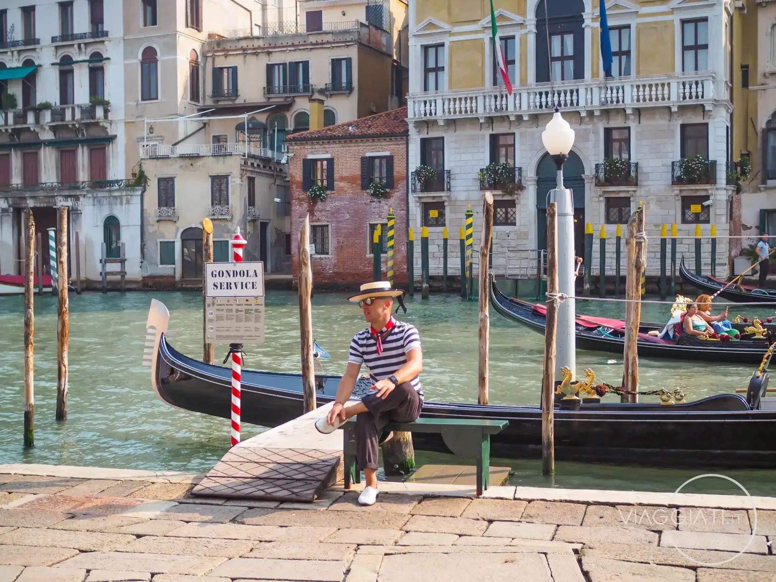 Giro in gondola a Venezia