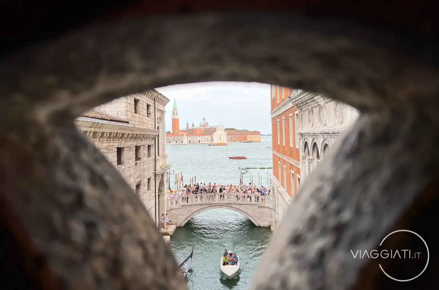 Ponte dei Sospiri dal Palazzo Ducale