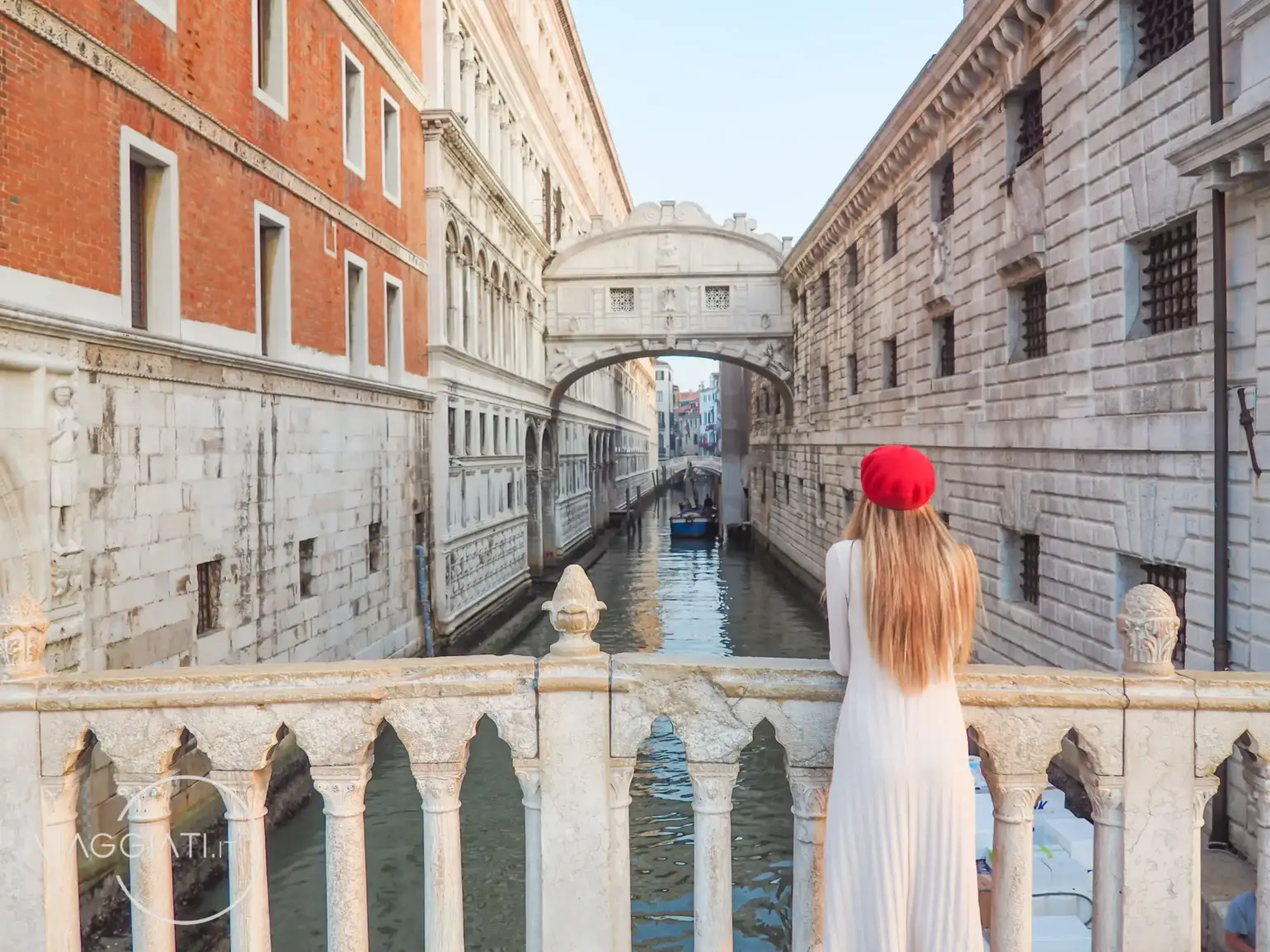Ponte dei Sospiri visto dal Ponte della Paglia