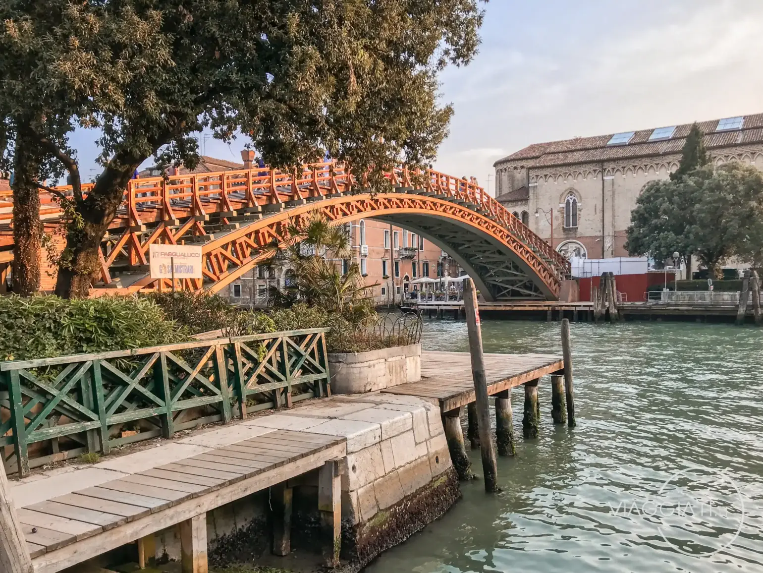 Ponte dell'Accademia a Venezia