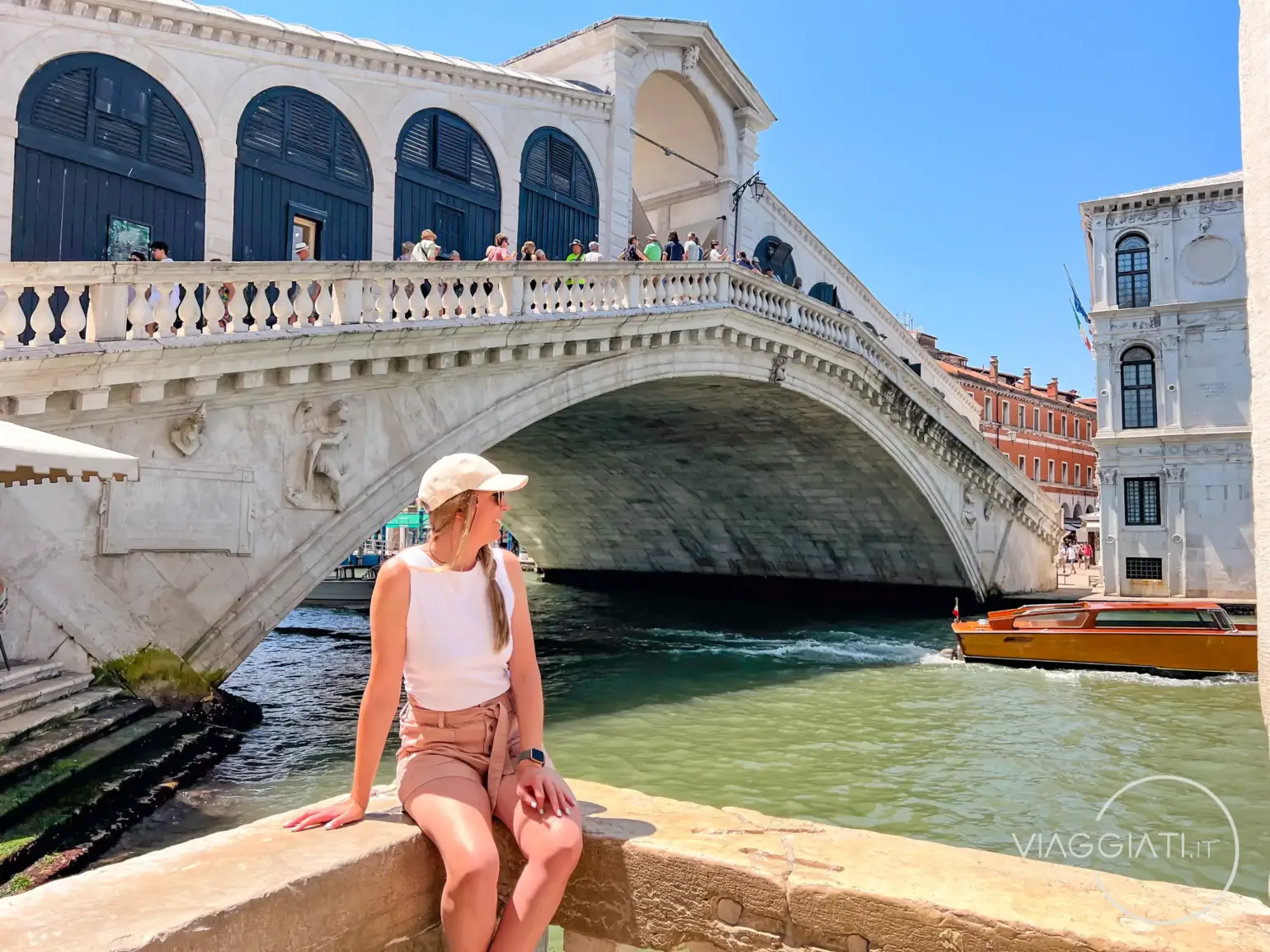 Ponte di Rialto, uno dei ponti da vedere a Venezia in 2 giorni