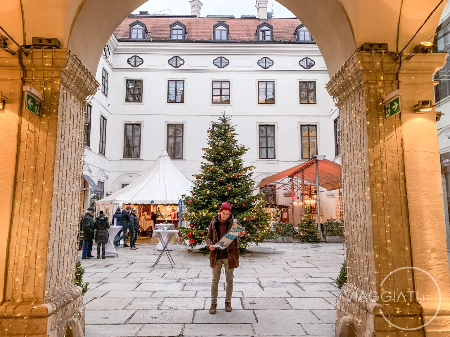 Albero di Natale al Palais Harrach
