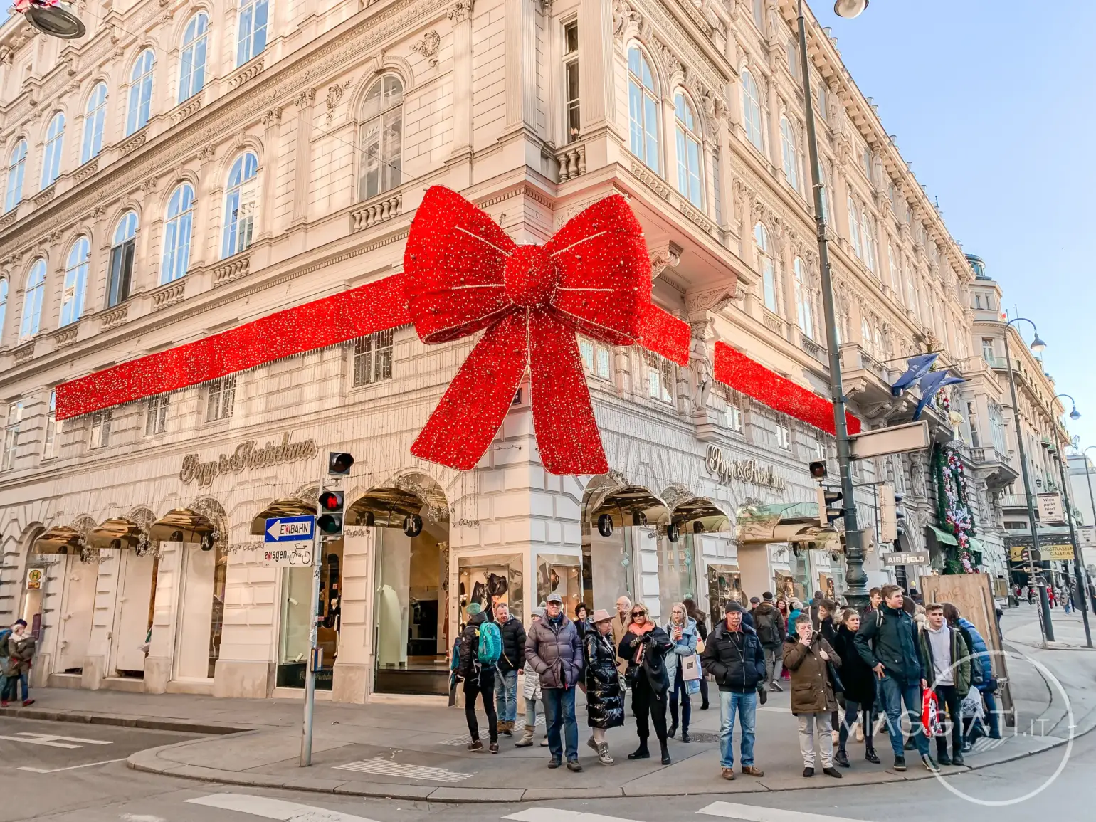 Illuminazioni a Vienna a Natale