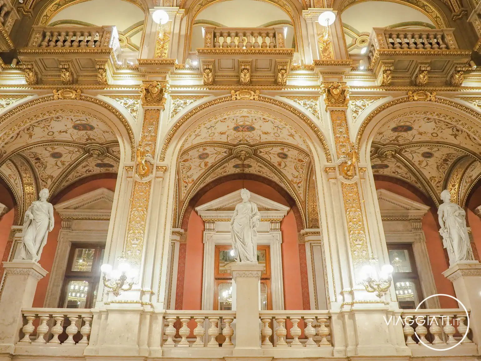 Interno della Wiener Staatsoper