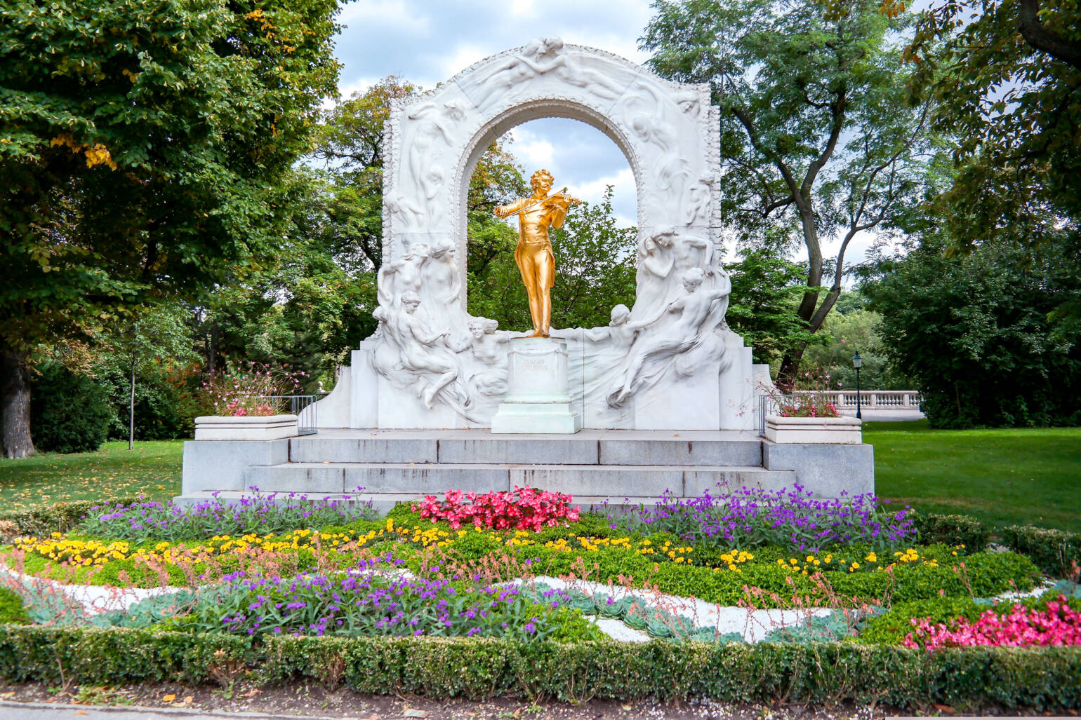 Statua del compositore Johann Strauss nello Stadtpark | Vienna in 3 giorni