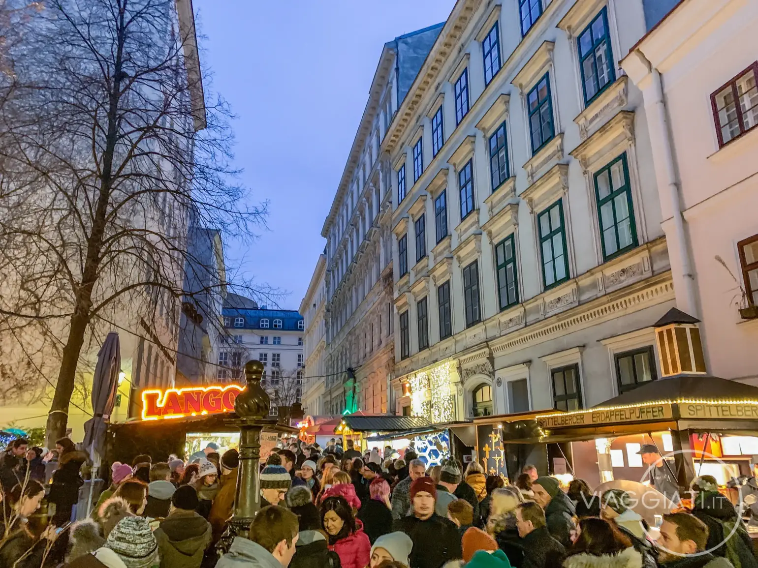 Mercatino di Natale nei vicoli di Spittelberg