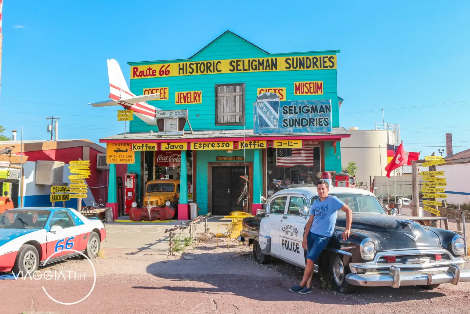 Historic Seligman Sundries - Road trip West Coast USA